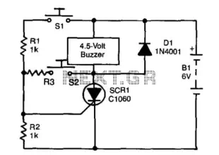 Scr Circuit With Self-Interrupting Load