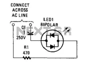 Ac Circuit Led Power Indicator
