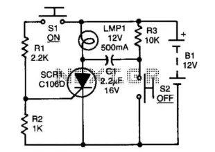 Scr Capacitor Turn-Off Circuit