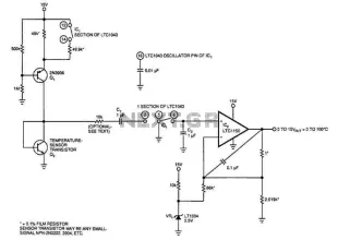 Transistor Sensor Temperature Measurer
