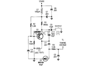 Voltage-Tuned Vhf Oscillator
