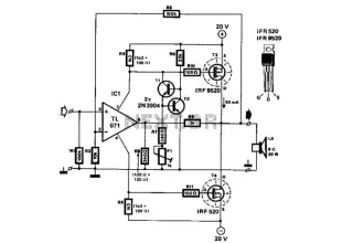 Mosfet Power Amplifier Circuit