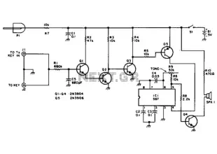 Qrp Sidetone Generator Code Practice Oscillator Circuit