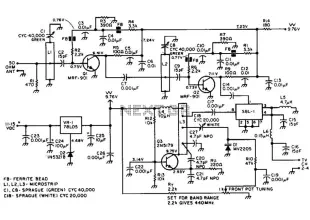 439.25Mhz Atv Downconverter Circuit