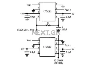 5-Pole Low-Pass Filter Circuit