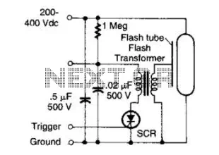 Flash Signal Alarm Circuit