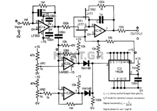 Analog De-Glitch Circuit Circuit