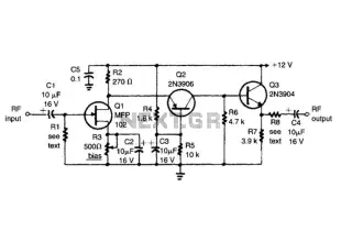 Broadcast Band Rf Amplifier Circuit