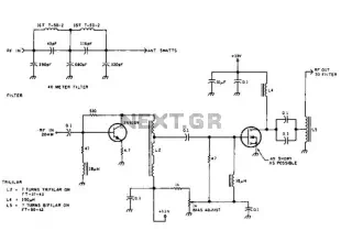 5W 7Mhz Rf Power Amplifier Circuit