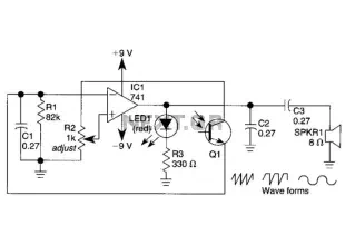 Simple Sine-Wave Generator Circuit