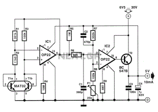 Low Power consumption 5V regulator circuit