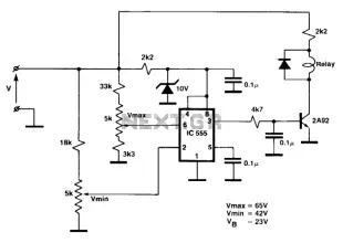 Voltage detector relay