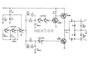 Bipolar dc-dc converter requires no inductor