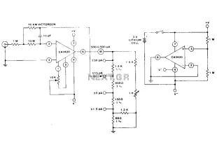 Picoammeter circuit