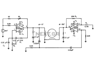 Two-phase ac motor driver