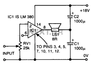 Novel loudspeaker coupling circuit