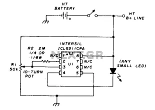 Precision battery voltage monitor