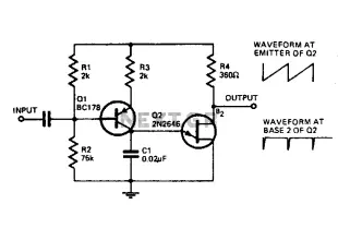 Simple voltage controlled oscillator