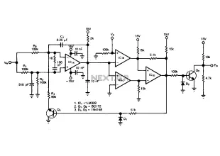Voltage-ratio-to-frequency-converter