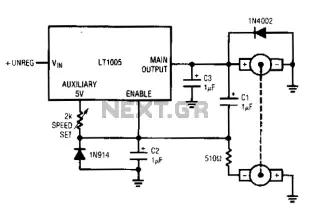 Switched-mode-motor-speed-controller