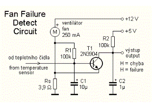 Fan Failure Detector circuit