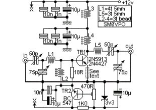 2 Watt VHF linear amplifier