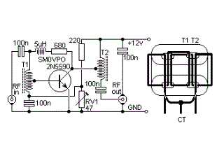 HF SSB CW AM RF Linear amplifier
