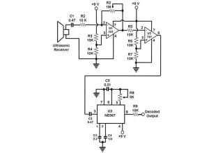 ultrasonic receiver circuit