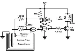 water level sensor circuit