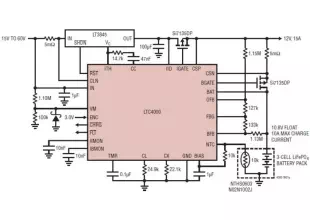 ltc4000 lifepo4 battery charger circuit design