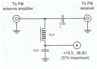 FM Antenna Amplifier Circuit