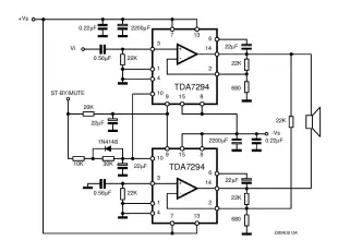 TDA Amplifier Circuits