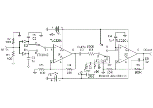 Amplifying DC Diode Detector Output