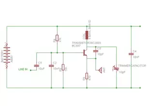 Niftymitter electronic schematics and parts list