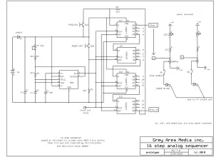 16 step sequencer schematic