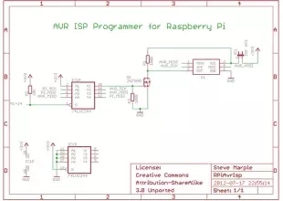 AVR/Arduino ISP programmer using the Raspberry Pi GPIOs
