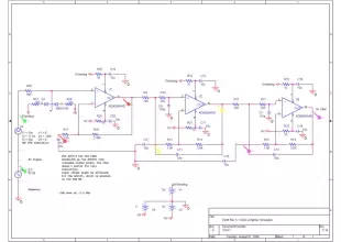 fADC Amplifier Circuit Simulations