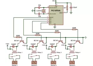PIC Controlled Relay Driver