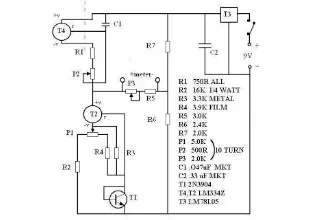 Electronic Thermometer Circuit
