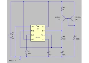 timer Simple Metronome Circuit w/ Linear Pot Control