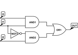 Help with designing a circuit with logic gates