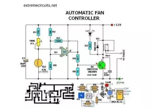 Auto 12V Fan Controller