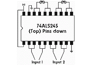Single IC chip Motor Driver for robots