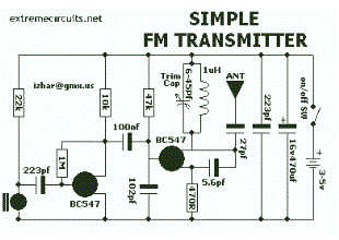 Bug FM Transmitter