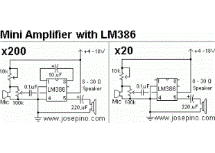 Small LM386 Amplifier