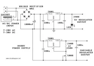 hobby power supply circuit
