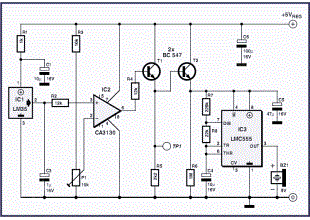 overheat detector alarm lm35