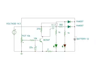 modified battery charger circuit