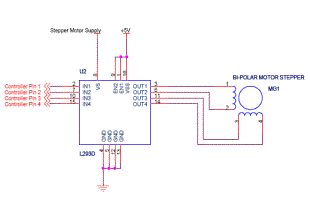 Stepper Motor Interface to Microcontroller
