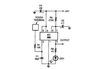 Touch Switch And Delay Circuit